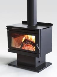 Freestanding Convection Wood Heater designed with style, efficiency and easy to use features.