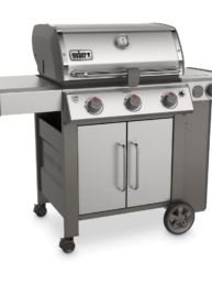 A large premium three burner barbecue with Weber’s all new GS4 cooking system, iGrill 3 ready, Infinity ignition, High + burners and side burner.