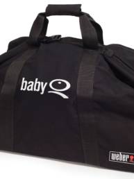 The Weber Baby Q Duffle Bag makes storing or carrying your Baby Q easy. Whether for camping, caravanning, travelling or storing your Baby Q at home or while you're on the go, the Duffle Bag has been designed to keep your Baby Q neat and tidy.